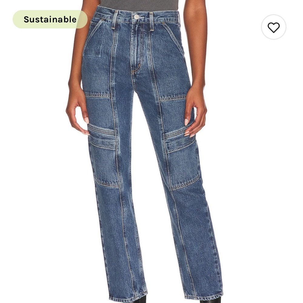 Agolde Cooper Cargo jeans in Regulation 25